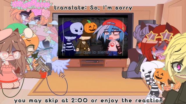 //• FNF react to everywhere at the end of funk-last chance // credits in desc !!// first gacha reac смотреть онлайн