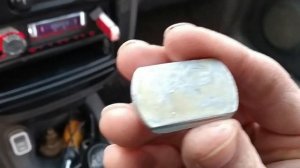 Клеем зеркало заднего вида в Ланосе