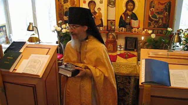 Проповедь на память святых отцов 7-го Вселенского Собора 23 октября 2011 года смотреть онлайн