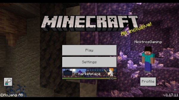 Minecraft Bedrock Windows 10 NG Client Version 1.17.11 - NG Hacked Client 1.17.11 With .Give