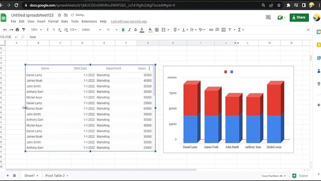 ✅ How To Make A Scrolling Table In Google Sheets ? смотреть онлайн