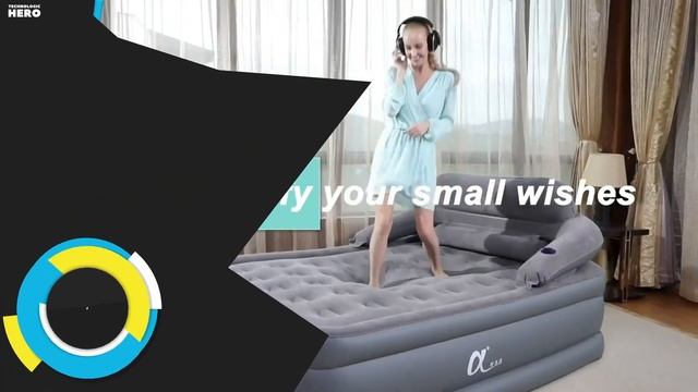 Top 10: Best Air Mattresses of 2022 / Inflatable Airbed with Built-in Pump, Blow Up Mattress смотреть онлайн