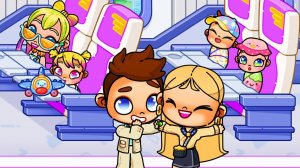 ПОЛЕТ НА САМОЛЕТЕ НА КАРИБЫ ✈ AVATAR WORLD ИСТОРИЯ  РУТИНА СЕМЬИ  ОБНОВЛЕНИЕ СЕРИАЛ