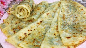 Мука, вода и зелень с Творогом! Из простых продуктов, такая Вкуснятина! Кутабы