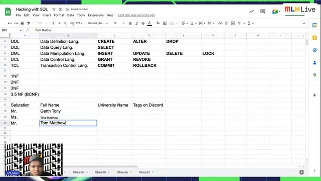 Hacking with SQL смотреть онлайн