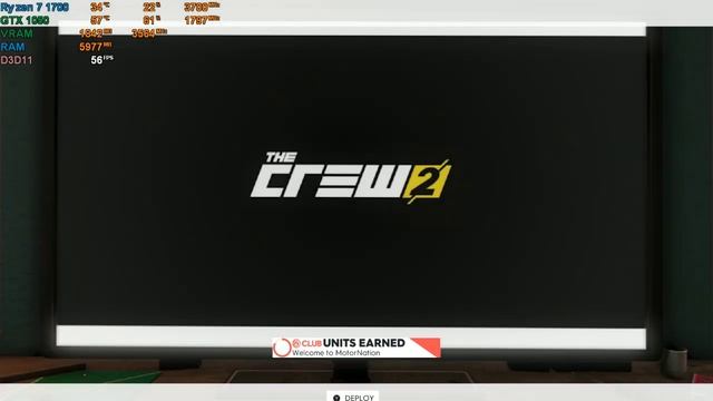 The Crew 2 - GTX 1050 2GB - Ryzen 7 1700 - 900p - benchmark смотреть онлайн