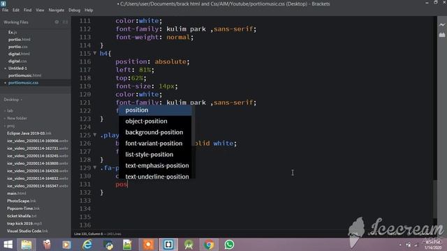 How To Create a Website For Music Portfolio Using HTML & CSS смотреть онлайн