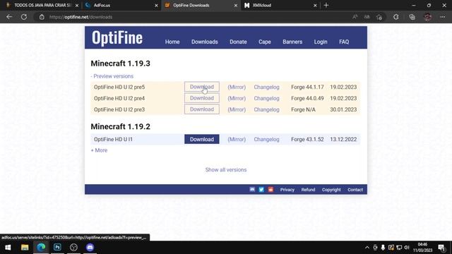 como instalar optifine 1.19.4 "ATUALIZADO" смотреть онлайн