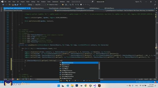 Color Detection Using OpenCV | Augmented Reality using OpenCV (8/9) смотреть онлайн