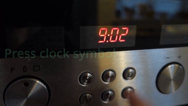 Siemens oven clock adjustment смотреть онлайн