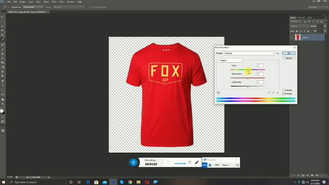 How to change Dress color use hue Saturation in photoshop CS6 смотреть онлайн