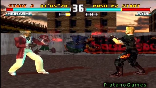 Classic Tekken 3 (Arcade Edition) - Heihachi Arcade - HD смотреть онлайн