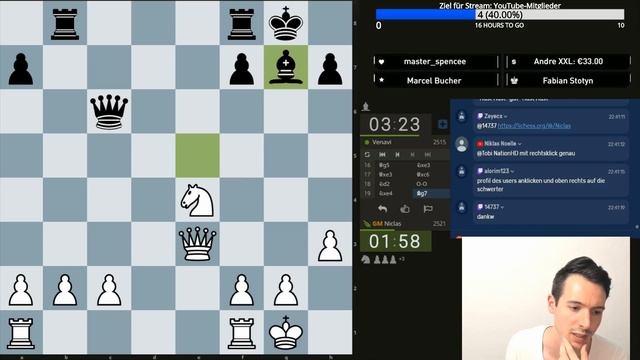Skandinavisches Gambit || Let's play Schach vs. Venavi (2515) смотреть онлайн