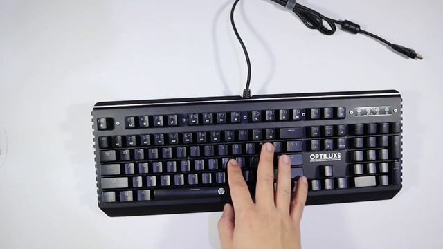 Optical Mechanical Keyboard??? Fantech MK884 Optiluxs!!! смотреть онлайн