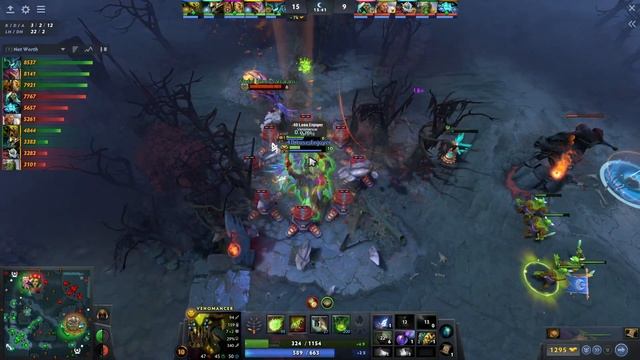 7.33b - Kuku Venomancer Hard Support Gameplay 30 ASSISTS - Dota 2 Full Match Gameplay смотреть онлайн