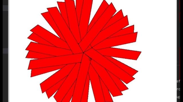 RANDOM FLOWER CIRCLE DRAWING WITH PYTHON смотреть онлайн