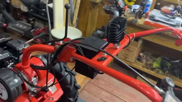 Мотоблок Агат с двигателем Lifan 8 л.с KP230 смотреть онлайн