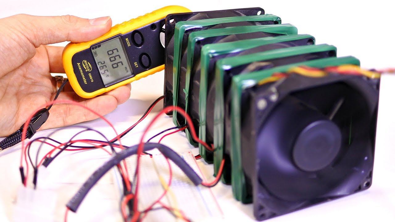 Разогнал вентилятор почти до скорости звука! смотреть онлайн