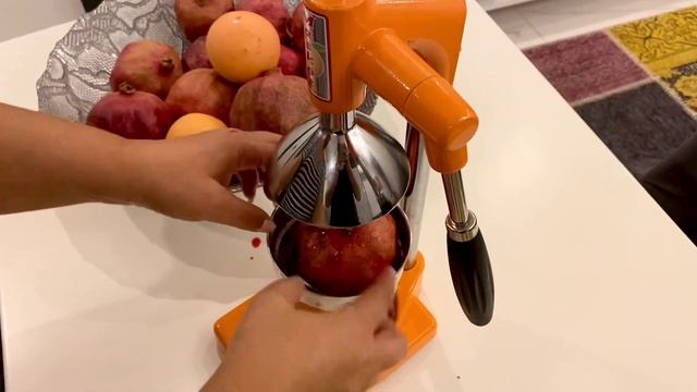 Готовим в Алании, давим сок из гранат и мандарин ? смотреть онлайн