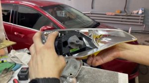 Наша разработка Инструкция РЕТРОФИТ ! Юстировочная плита для установки biled линз HELLA 9281112002