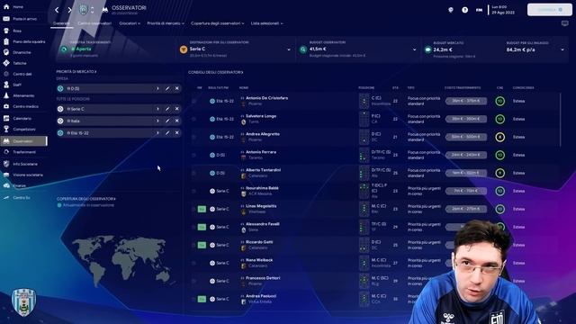 MIGLIORE STRATEGIA DI MERCATO IN SERIE C | CLAUDIO RANIERI CHALLENGE #1 FM23 | FOOTBALL MANAGER 202