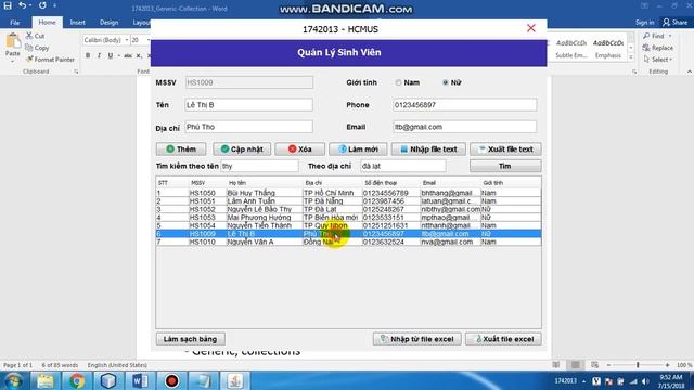 Demo Generic Collection Java смотреть онлайн