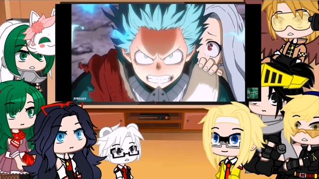 Pro heroes + ??? react to Deku's fight (1/?) | Deku vs Overhaul | READ DESCRIPTION | My AU смотреть онлайн