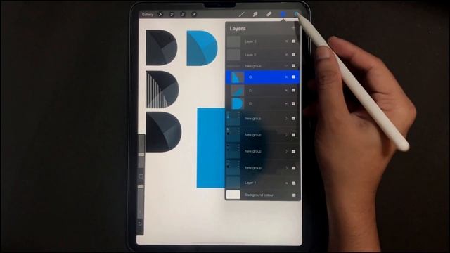 Brainstorming Session - Designing Logo Sketches on iPad Pro - 001 смотреть онлайн