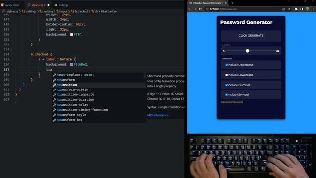 ASMR Programming – Password Generator – No Talking смотреть онлайн