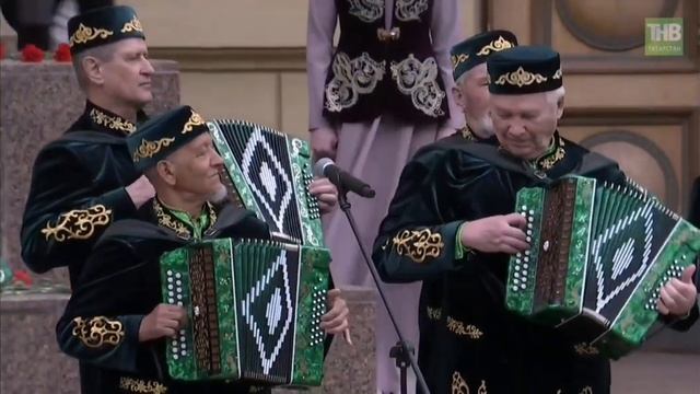 Выступление народного ансамбля гармонистов Культурного центра Залесный города Казани смотреть онлайн