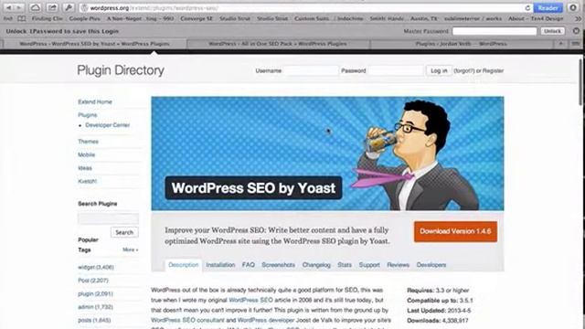 Installing your Yoast SEO Plugin for Wordpress смотреть онлайн