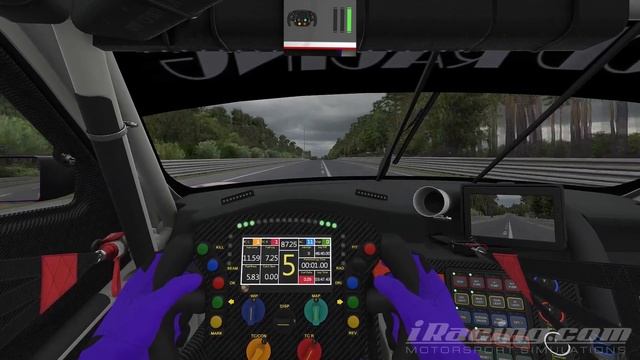 iRacing - Porsche 911 RSR - Practice for LeMans 24h lap 3:46:944 - Track 21C Morning смотреть онлайн