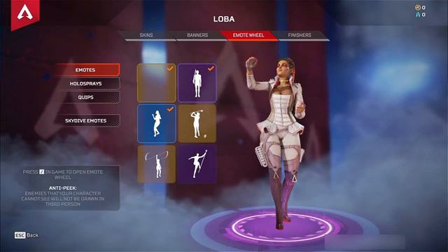 Loba Unreleased Cosmetics Emotes Apex Legends смотреть онлайн