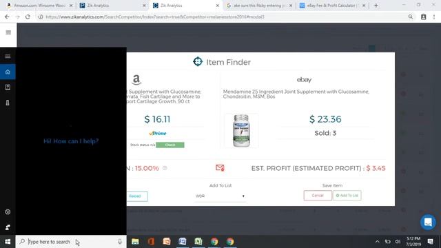 eBay Dropshipping Live with Bobby Product Research by Sniping Amazon Sellers with Zik Analytics 201 смотреть онлайн