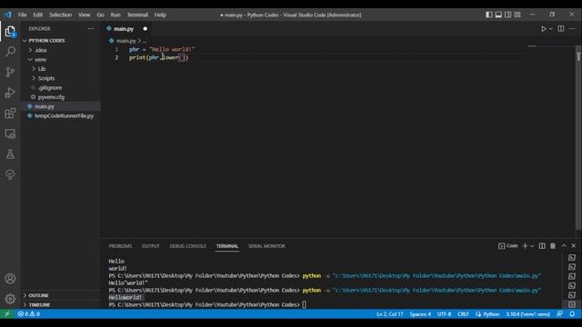 Python Basics | Strings смотреть онлайн