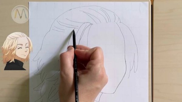 МАЙКИ САНО рисуем портрет / Mikey Sano