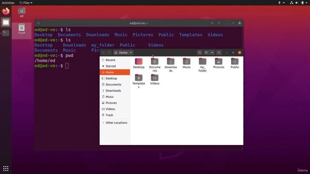 005 Navigate in the Terminal pwd ls cd git ir смотреть онлайн