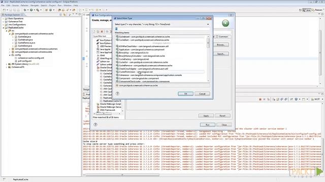 Oracle Coherence Tutorial : Clustered Cache Topologies -- Replicated Cache | packtpub.com смотреть онлайн