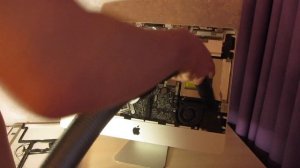 Чистим iMac от пыли. Как разобрать iMac