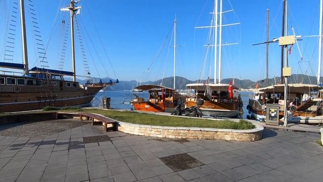 Набережная МАРМАРИСА и его удивительные улочки. Влог из ТУРЦИИ. смотреть онлайн