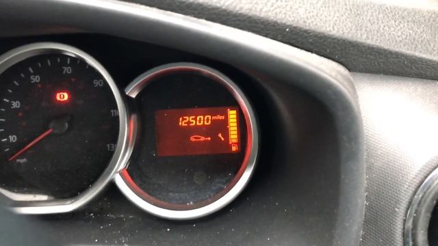 Dacia Service Light Reset смотреть онлайн