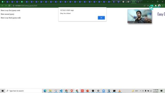 JQUERY Learn step by step in Bangla | part 02 | JQUERY Basic Syntax and query selector . смотреть онлайн