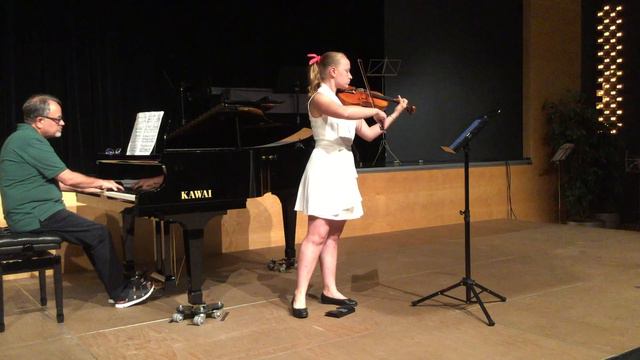 Amèlia Fellows Morey Anton Webern Four Pieces for violin and piano, op. 7 смотреть онлайн