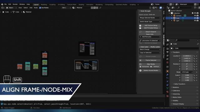 Node Wrangler - [Failed] NWAlign Rewrite Proposal смотреть онлайн
