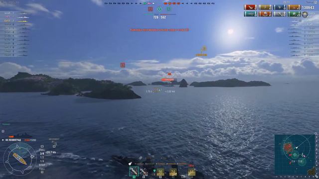 Ленинград против 9ок жгет 12 раз и 8 раз торпедирует. 175к смотреть онлайн