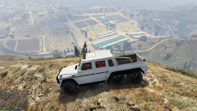 GTA V | MERCEDES G63 AMG 6X6 | GTA 5 MOD смотреть онлайн
