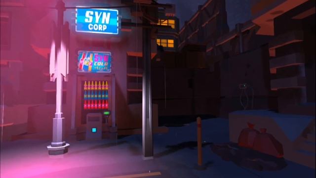 Blade Walker: Low Police - красивый VR киберпанк на Oculus Quest 2 смотреть онлайн