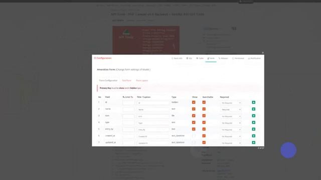 API Toolz PHP Laravel v5 4 Backend + Restful API GUI Tools смотреть онлайн