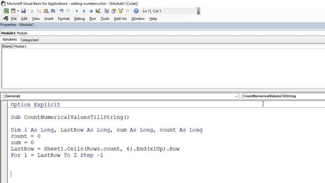 Find Count and Total of Numerical Values смотреть онлайн