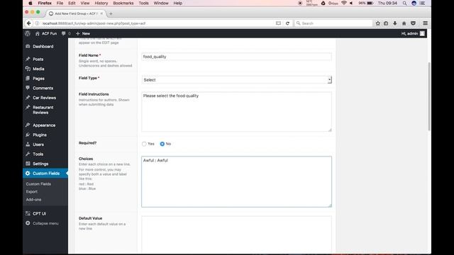 WordPress Advanced Custom Fields #6 - Restaurant Reviews Project Part 1 смотреть онлайн